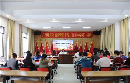 公司團委組織開展的“青年大學習”培訓活動