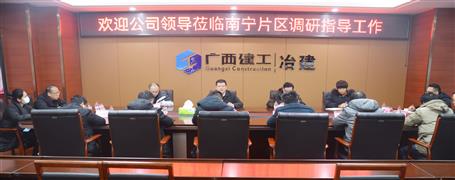 李方宇到南寧片區(qū)調(diào)研指導工作