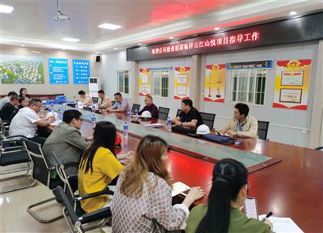 唐峰帶隊(duì)到祥云江山悅項(xiàng)目開展2022年春節(jié)后復(fù)工復(fù)產(chǎn)暨第一季度安全生產(chǎn)質(zhì)量綜合大檢查