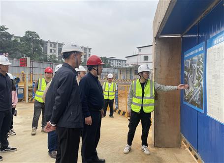 黃中到冶建第十二分公司項目開展“五一”節(jié)前安全生產(chǎn)檢查